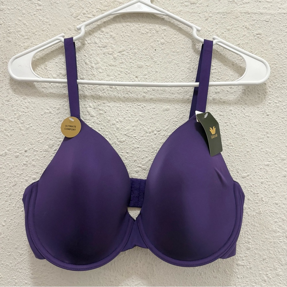 Wacoal Comfort First Underwire T-Shirt Bra in Purple Indigo NWT 38DD